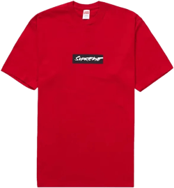 Supreme Futura Box Logo Tee Red