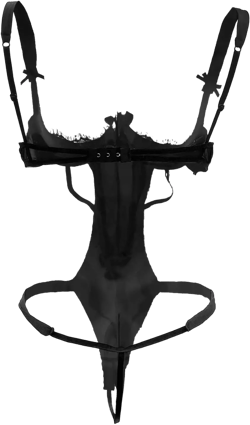 Sexy Strappy Bodysuit Women Lace Underwired One Piece Babydoll Teddy Nightwear Lingerie Hollow High Cut Leotard Sleepwear Top Small/Medium