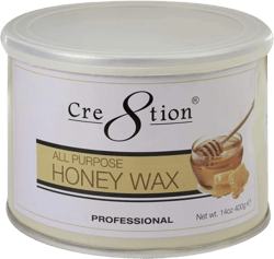 Hot All Purposes Honey Wax 14oz for Women and Men - Hair Removal on Face, Body, Leg, Lips, Nose, Mustache, Eyebrow, Ear Perfect for Brazilian and Bikini Wax Paper Waxing Strips Epilator Epilating