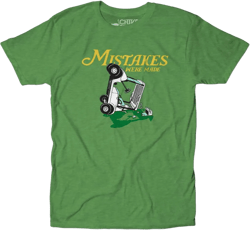 Mistakes were Made Funny Golf Cart Tipped Over T-Shirt