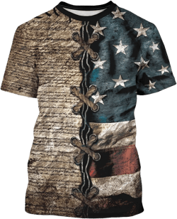 Unisex Novelty Graphic T-Shirt 3D Printed Vintage Casual Short Sleeve Tee Shirt Retro Crew Neck Top