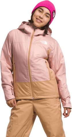 THE NORTH FACE Girls' Freedom Insulated Jacket, Pink Moss, Small