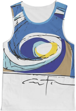 ELEFANTE BLUE-1 Men's Sports Tank
