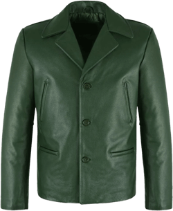 Lambskin Leather Blazer for Men, Blazer Leather Jacket