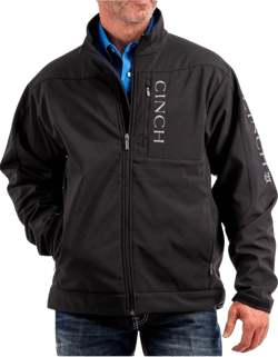 Cinch Men's Concealed Carry Solid Bonded Jacket XX-Large Black