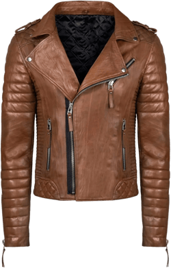 Men's Genuine Lambskin Leather Jacket KP005 3X-Large Tan