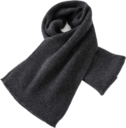 Villand 100% Cashmere Scarf for Women and Men, Luxury Lightweight Cashmere Wrap Scarf with Gift Box Dark Gray