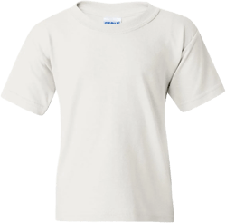 Gildan Heavy Cotton Youth T-Shirt X-Large White