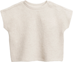 Dylan Dolman Waffle Tee - Heather Oat