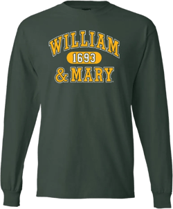 William & Mary Long Sleeve T-Shirt