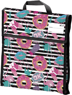 School Book Bag - OMG Donut