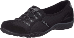 Skechers Sport Women's Good Life Fashion Sneaker 9 Wide Black