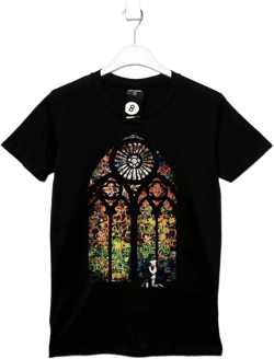 Banksy Stained Glass T-Shirt