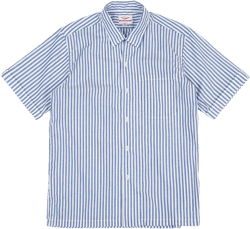 Battenwear Zuma Shirt - Blue Stripe