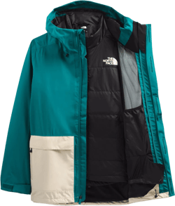 THE NORTH FACE Clement Triclimate Jacket - Men's Harbor Blue/Gravel/TNF Black 2X-Large