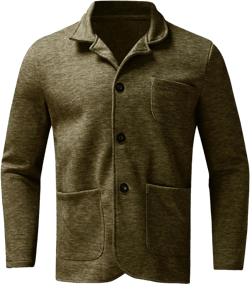 Mens Casual Blazer Jacket Lightweight Linen Sport Coat Shacket Work Sport Button Down Overshirt Coat with Pockets Ag Medium