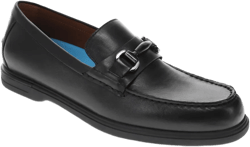 Dockers Mens Whitworth Genuine Leather Dress Loafer Shoe, Black, Size 12