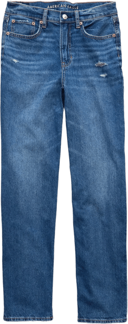 AE Strigid Super High-Waisted Baggy Straight Jean