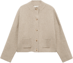 Pocket knit cardigan