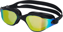 Swimming Goggles Men Wide View Anti Fog No Leaking Clear Vision Anti Uv Swim Goggles for Men Adult Youth Women Black