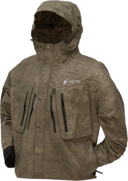 FROGG TOGGS Tekk Toad Breathable Rain/Wading Jacket XX-Large Stone