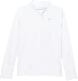 ARIAT Kids' Sunstopper 2.0 Show Shirt X-Large White