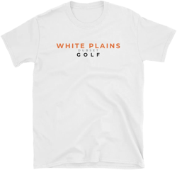White Plains Golf Short-Sleeve White T-Shirt