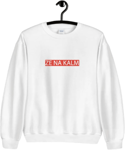 Ze Na Kalm Box Sweater