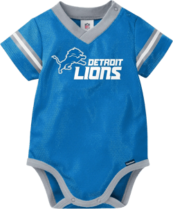 Gerber Unisex Baby Nfl Team Jersey Onesie Bodysuit 3-6 M Team Color
