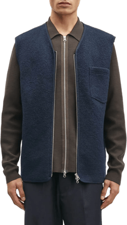 Navy Salute Sahannes Vest