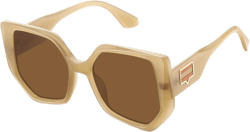 Trendy Oversized Polarized Sunglasses for Women Men Polygon Sunglasses Butterfly Sun Glasses UV400 FZN802