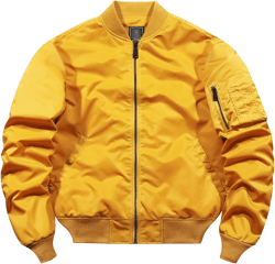 Maiyifu-GJ Bomber Jackets for Mens Classic Slim Fit Lightweight Softshell Coat Cotton Windproof Varsity Baseball Coats 4X-Large Yellow