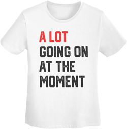 Stylish Men Women Unisex Lightweight Cotton Crewneck T-Shirt Fashionable Tee Shirt Tops, 3X-Large, White