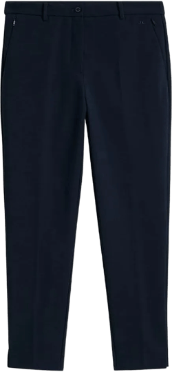 2023 J.Lindeberg Women Lei Bonded Fleece Golf Pants JL Navy 26
