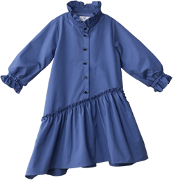 Kate dress (cerulean-blue)