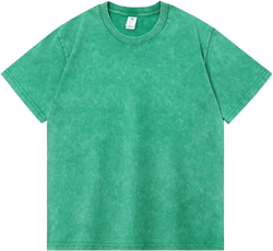 Oversized Tshirts for Men Plain Tee Loose Fit Short Sleeve Casual Streetwear Baggy Crewneck Summer Tops Basic Tee 4X-Large Green