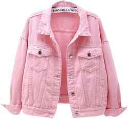 ebossy Women's Candy Color Denim Jacket Relaxed Fit Casual Jean Trucker Jacket at Amazon Women's Coats Shop