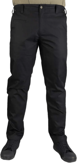 LAPG Terrain Flex Straight Fit Men's Chino Pants, Stretch Casual Pants for Men, Men's Khaki Pants 34W x 32L Black