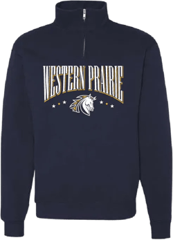 Western Prairie Quarter Zip Sweater