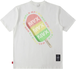 Men T Shirt Vintage Donut Print T-shirt Men and Women Hip Hop