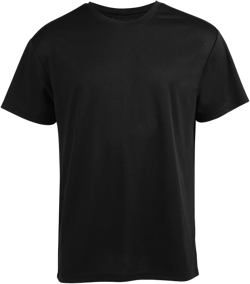 Facitisu Mens Short Sleeve T-Shirts Casual Crew Neck Tee Shirt Summer Soft Running Swimming Cycling Fishing Tops Black Medium
