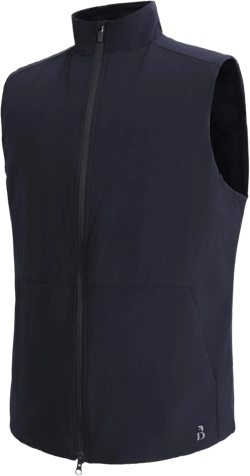 Men's Lightweight Vest Outwear Soft Shell Sleeveless Jacket for Travel Running Fishing and Golf