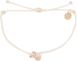 Koala Bracelet in Rose Gold & White