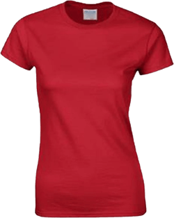 JEsilunmaMY Womens Summer T Shirts Short Sleeve Crew Neck Basic Cotton Tunic Blouse Solid Color Slim Fit Casual Tee Tops Medium Red