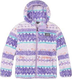 Eddie Bauer Kids Quest Plush Fleece Hooded Jacket (Cream, X-Small 5/6)