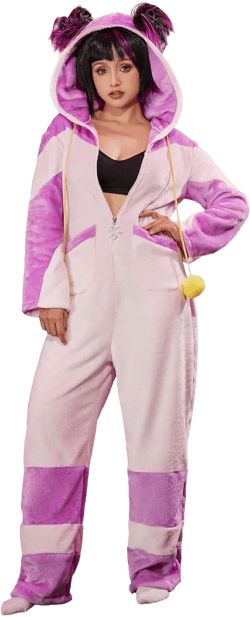 miccostumes Women's Onesie Pajama Ninja Coaplay Fullset Kawaii Homewear With Spider Doll Large Colorful