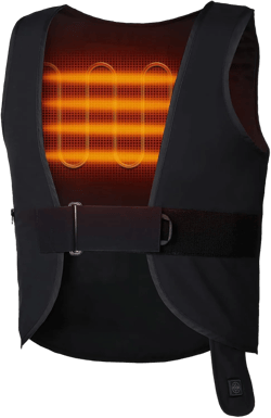 ORORO Adjustable Heated Vest for Men and Women, Electric Vest Base Layer with Battery Pack Large-X-Large Black