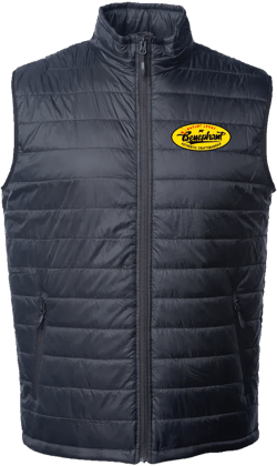 Benephant Embroidered Puffer Vest