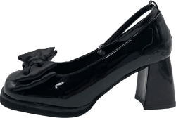 Amazon.com | Ulalaza Womens Platform Mary Janes Shoes Sweet Toe Ankle Gothic Platform Dress Pumps Shoes Chunky Platform Shoes Patent Leather Dress Shoes | Pumps