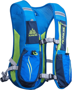 AONIJIE Running Hydration Vest Backpack for Women and Men Lightweight Trail Running Backpack 5.5L Blue